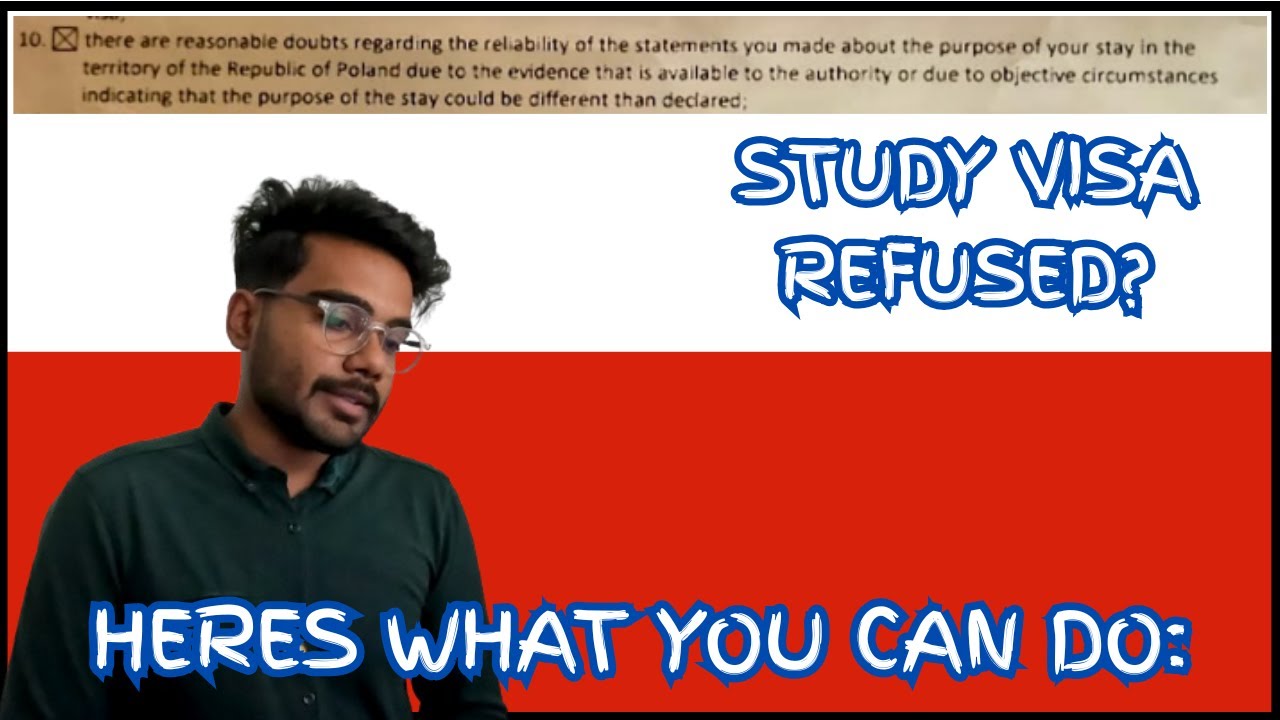 Polish Study Visa Rejected? | Tips and Suggestions for the Appeal | Study in Poland 2025