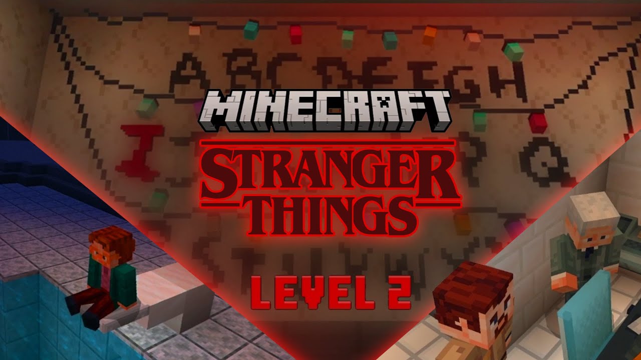 Minecraft x Stranger Things DLC Gameplay - Level 2