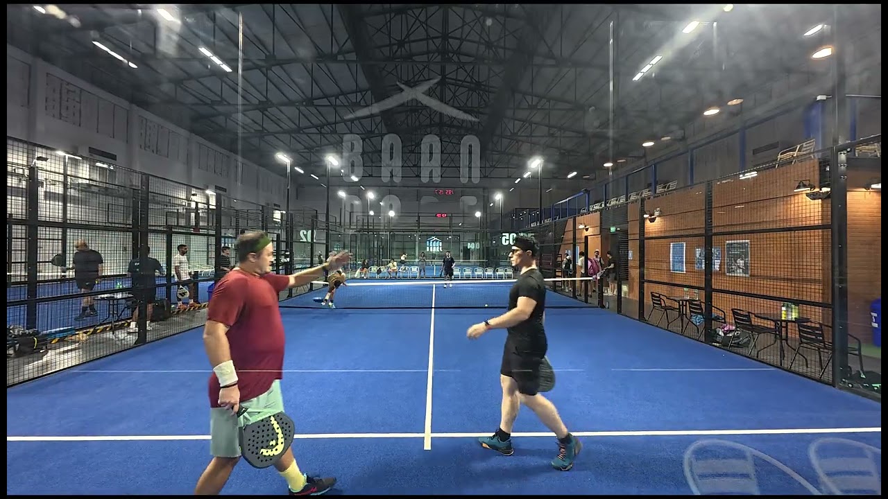 BANGKOK TOPS PADEL LEAGUE | Platinum Male - Gem Nico vs Jim Jeri (1st Set)