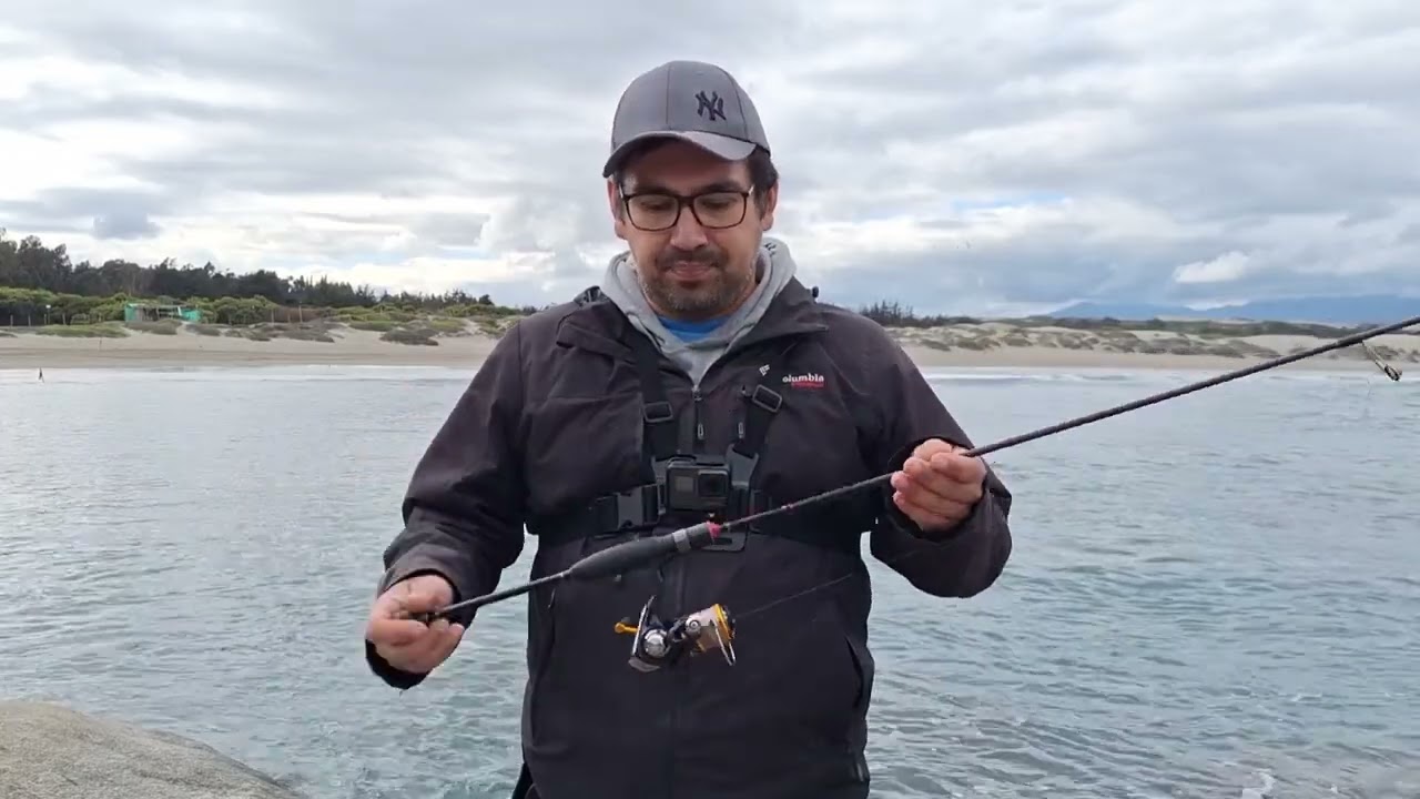 Capitulo #1 Pescando en Ritoque desde piedras.