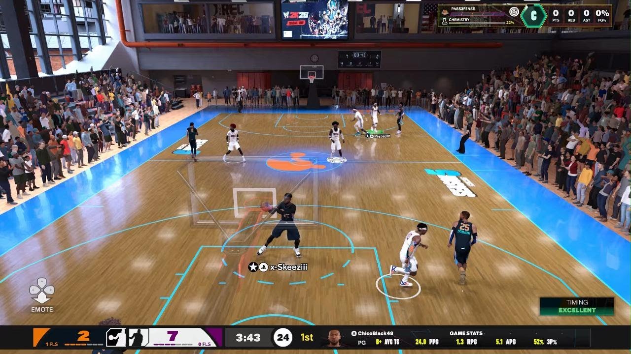 NBA 2K26 New Jumpshot and went 8 for 10 from the 3!!!!!