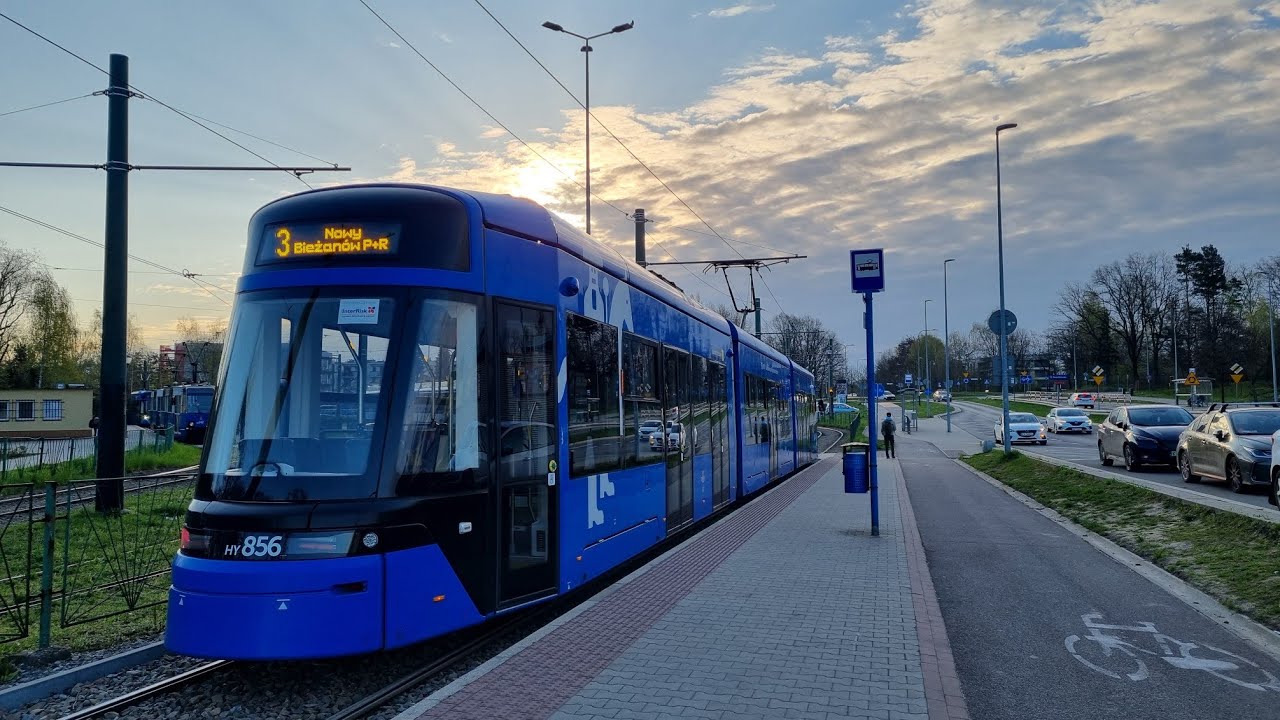 MPK Kraków - linia 3 | Stadler Tango #HY856