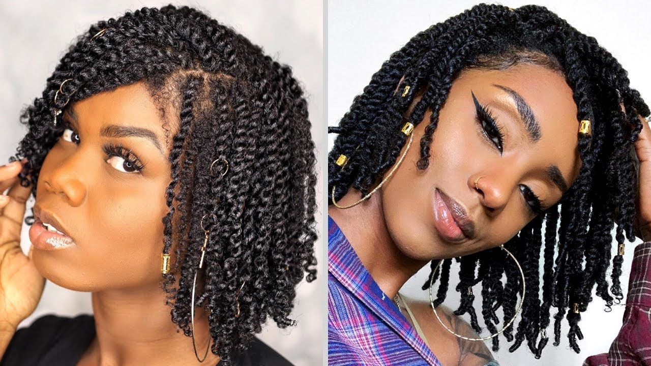 Cute Twist Styles For Natural Hair | Natural Hair Compilation 💖