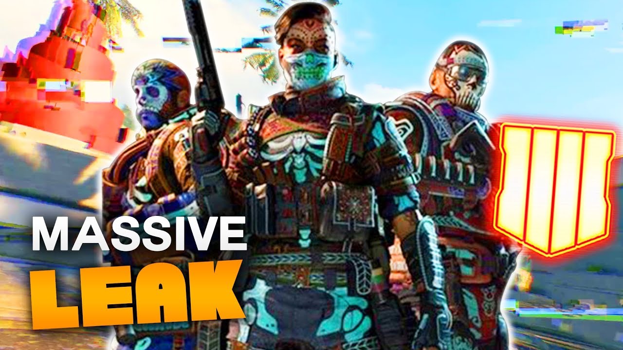 HUGE Black Ops 4 Leak: Weapon Variants Return, New Events & Blackout Info