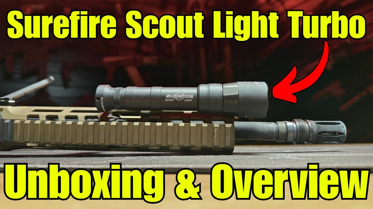Surefire Scout Light Pro TURBO — распаковка и обзор