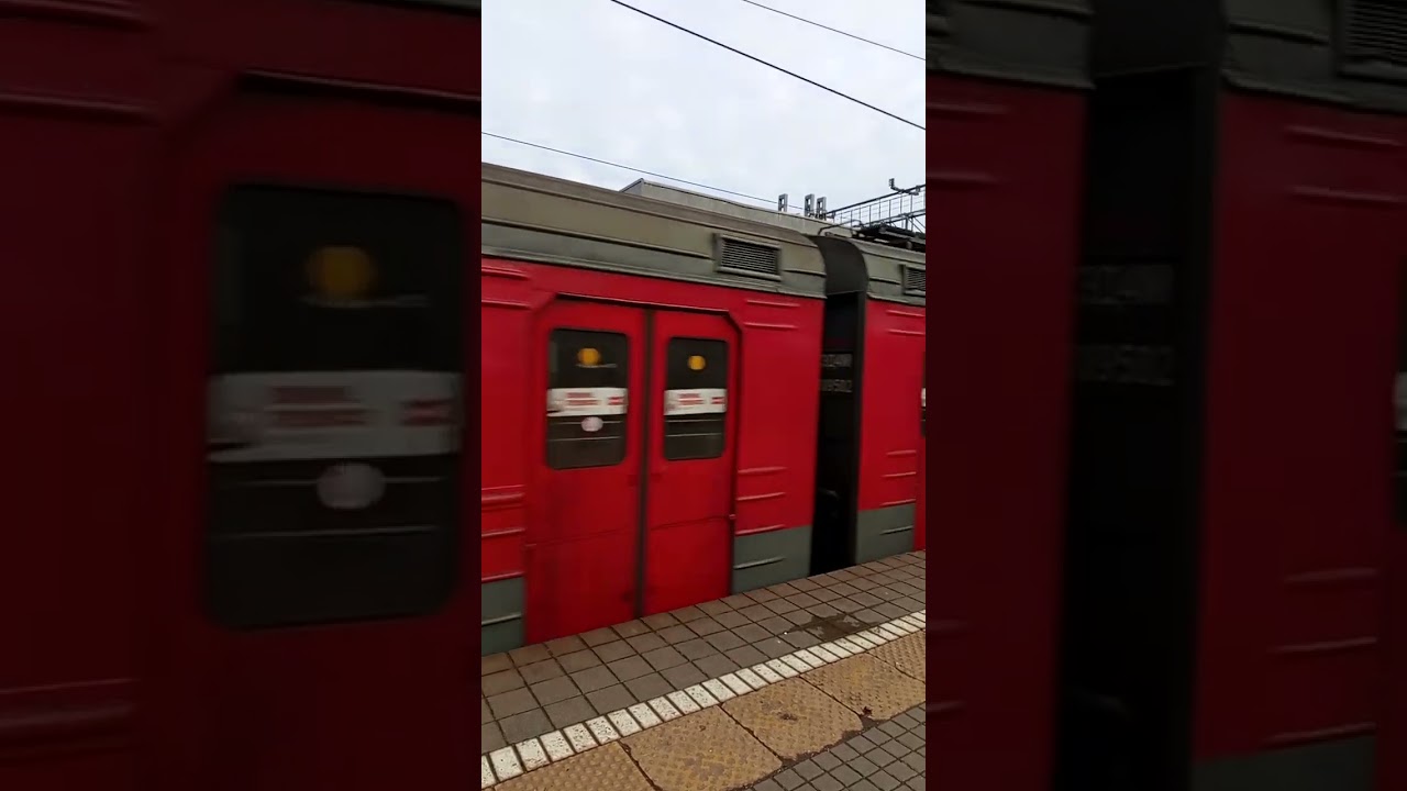 очень грязная электричка ЭД4-0010 #эд4м