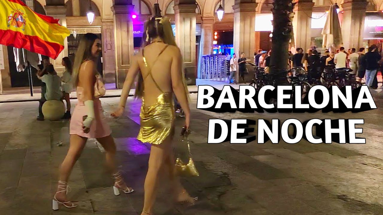 Barcelona y su vida nocturna 2023 (Recorriendo El Barrio Gótico, Las Ramblas y su puerto)