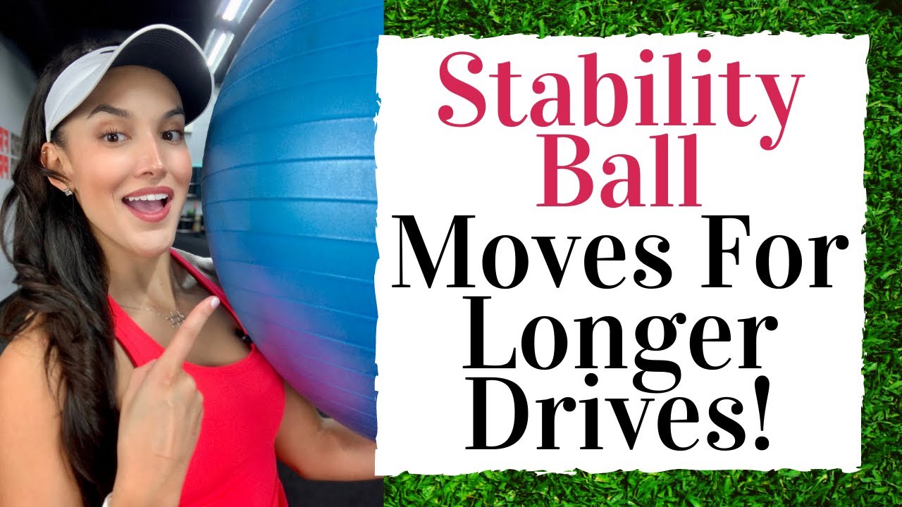 Golf Fitness Exercises Using a STABILITY BALL - ADVANCED!