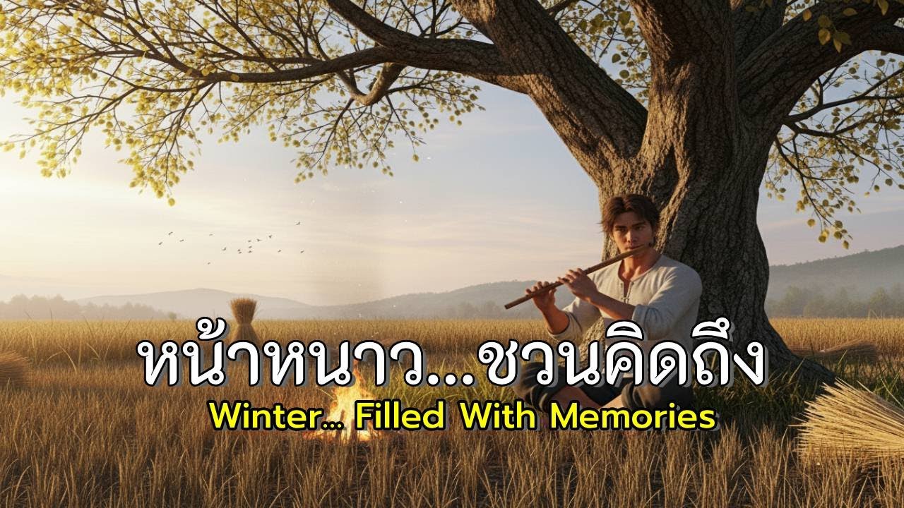 เสียงลมหนาวพัดใจเหงา | Winter Wind & Loneliness – Calm, Sad Instrumental