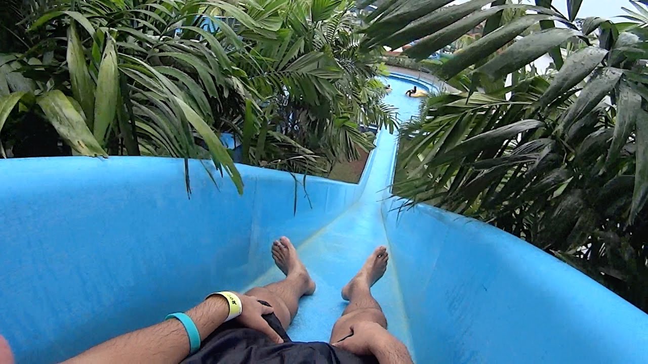 Pony Ride Water Slide at Melaka Wonderland