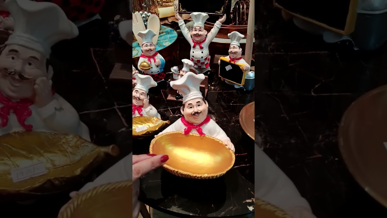Chef table decor