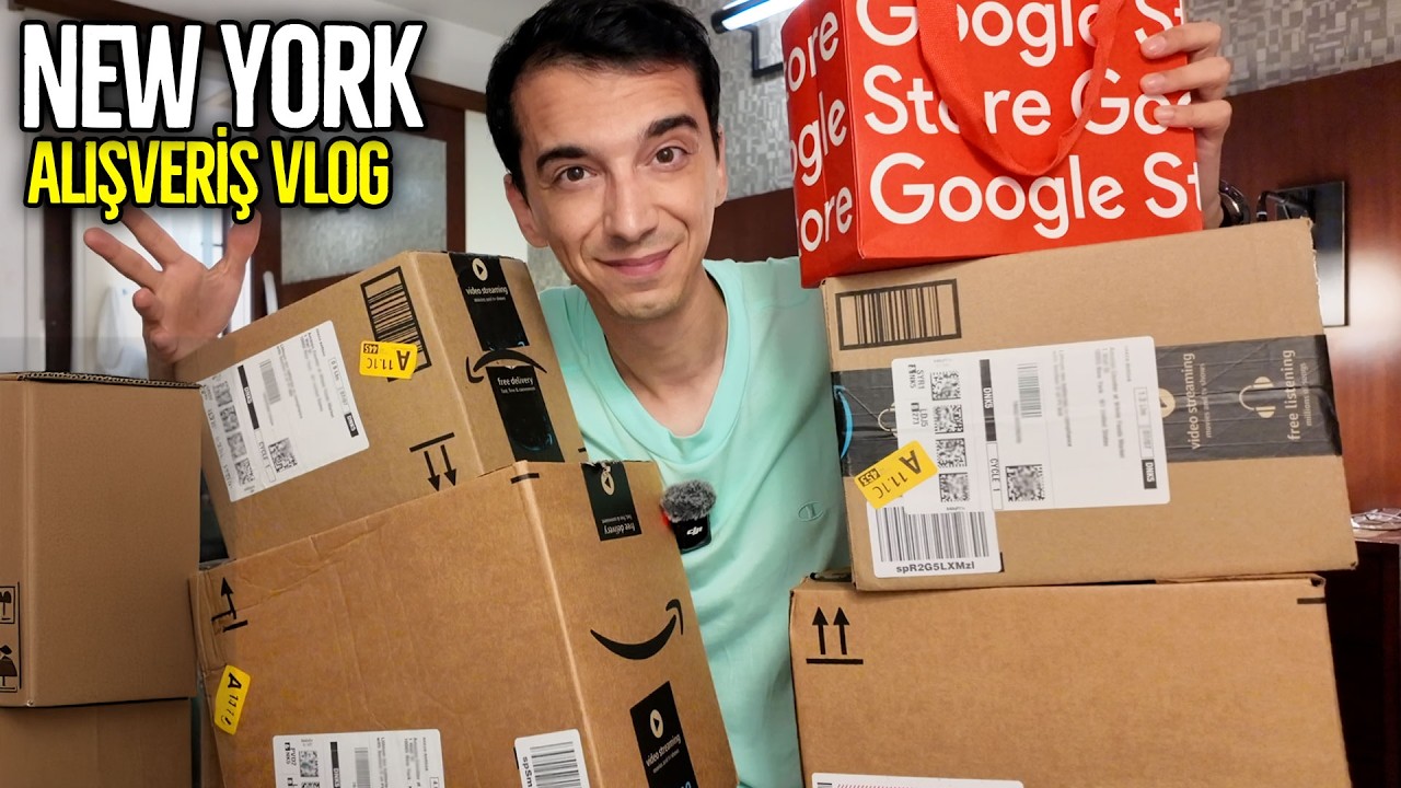 New York'ta Çılgınca Alışveriş Yaptım! (Haftalık Vlog)