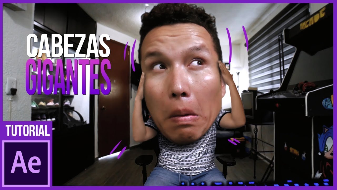 crea CABEZAS GIGANTES en tus videos con After Effects || Tutorial