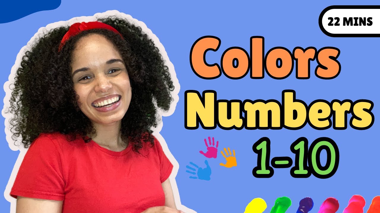 COLORS | NUMBERS 1-10 | ALL IN SPANISH | Español Para Bebé | Learn To Talk | Ms.Ramos