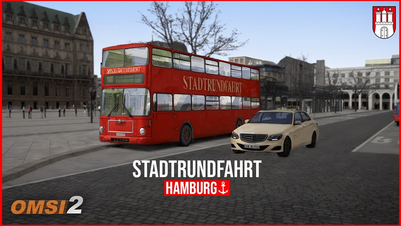 OMSI2 🚍: Stadtrundfahrt durch die Hamburger Innenstadt! ⚓
