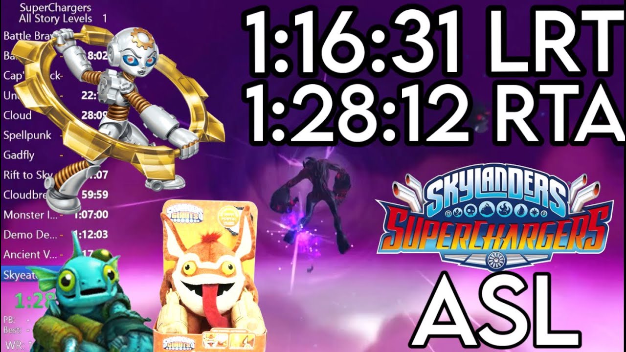 Trash Giant's Sequel 3 in 1:28:12 RTA 1:16:31 LRT (Superchargers)