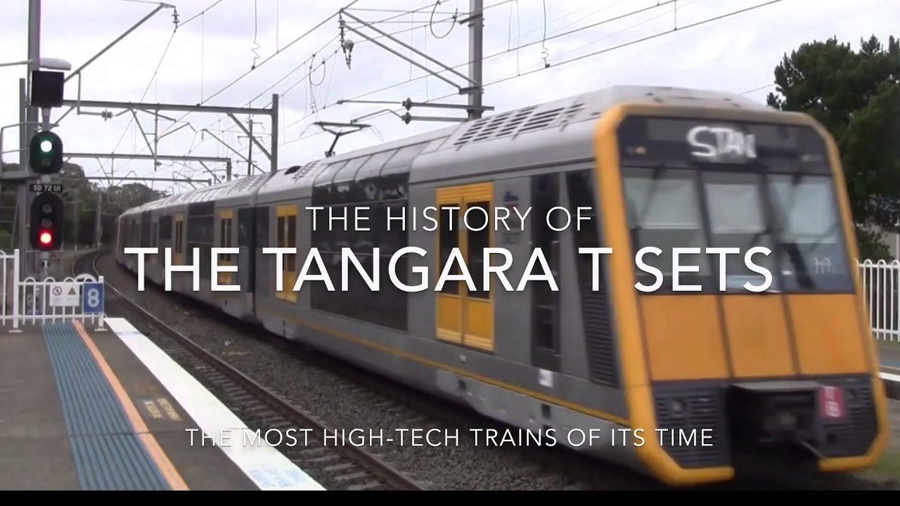 The history of the Tangara T sets - The most high-tech train of its time