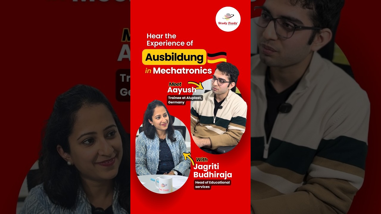 Ausbildung in Mechatronics | Real Experience by Ayush | Study Feeds