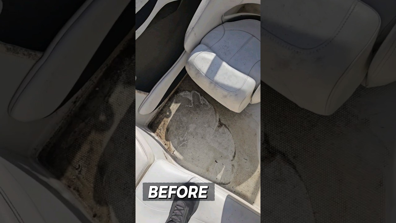 ✔️ BOAT DETAIL TRANSFORMATION #boat #boatdetailing #boatrestoration #boats #detailing #details
