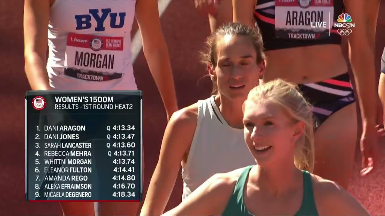 Women 1500m 1st Round  | U.S Track & Field Olympic Team Trials June 18,2021