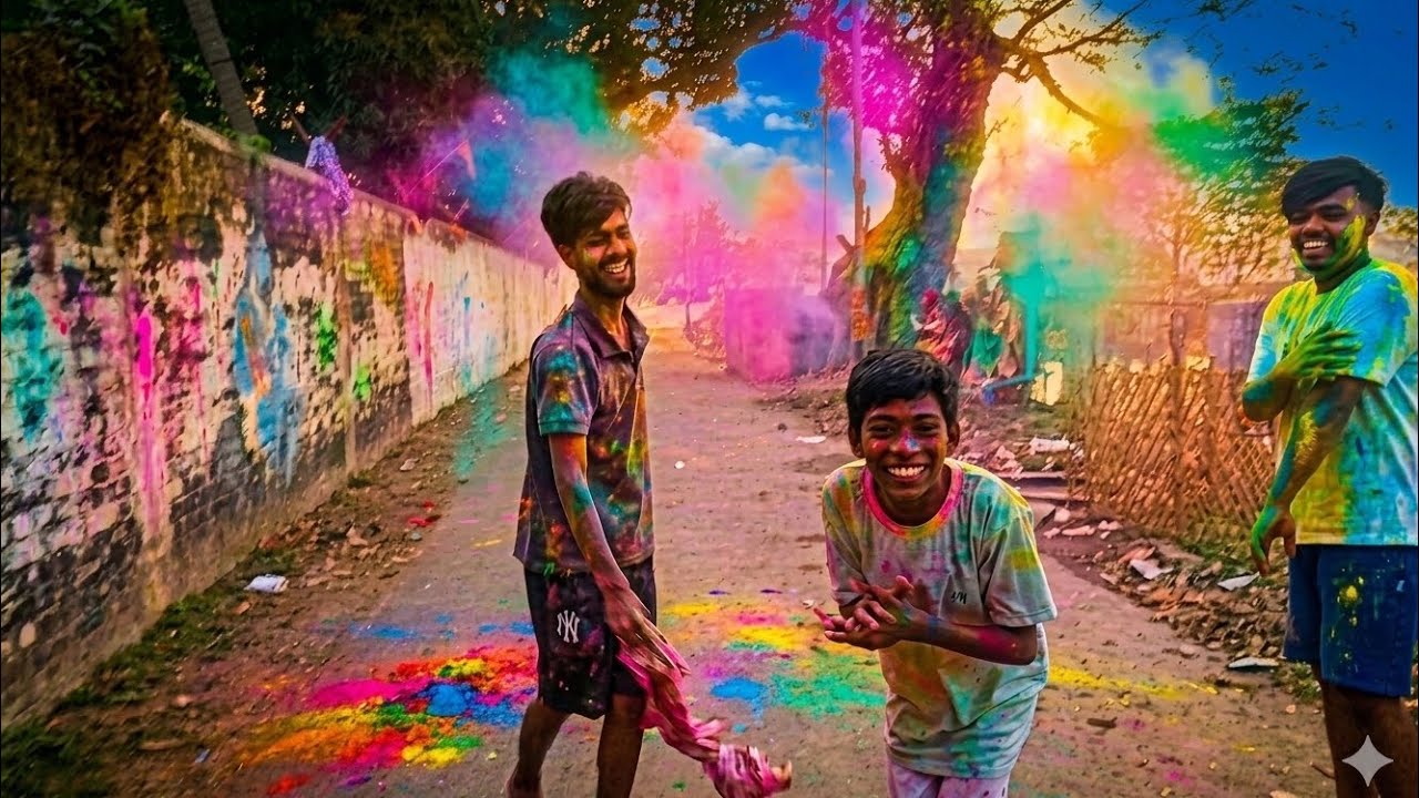 Abhi Bhi In Logo Ka Holi Nahi Gaya hai 😅