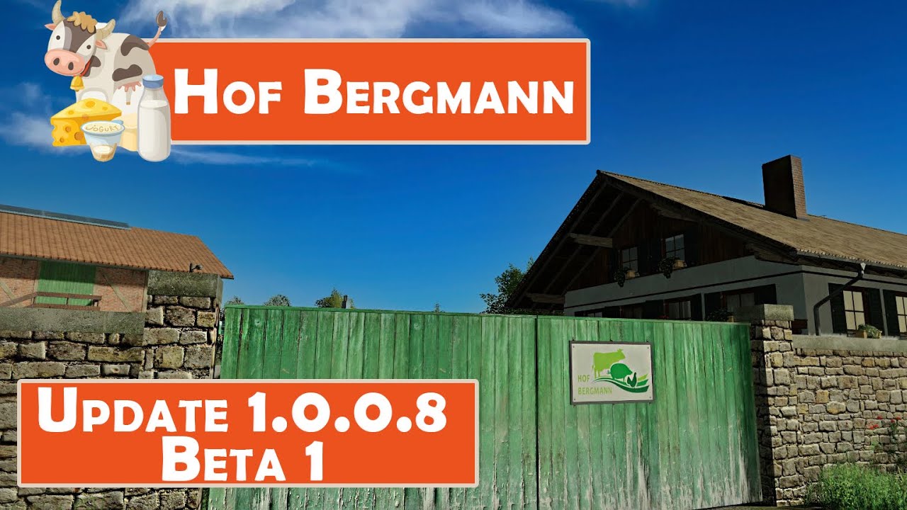 LS19 HOF BERGMANN 1.0.0.8 Beta 1: Was kommt alles Neues ? | Preview |  LANDWIRTSCHAFTS SIMULATOR 19