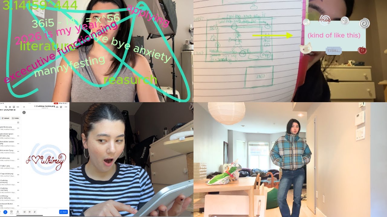 girl world ep. 14 - my master plan + sticker design!