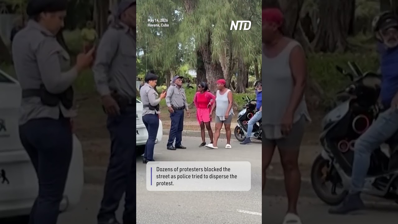 Cubans Protest in Havana Over Power Outages