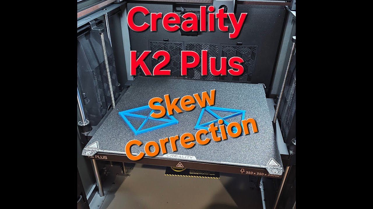 Creality K2 Plus добавляет коррекцию перекоса для более качественной печати