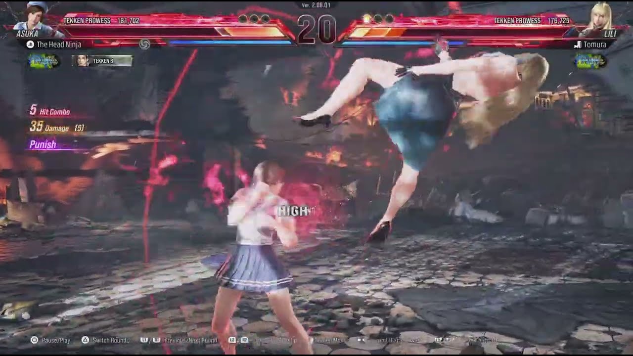 Asuka fights like a rival #AsukaKazama #JunKazama #TEKKEN8 #fightinggames