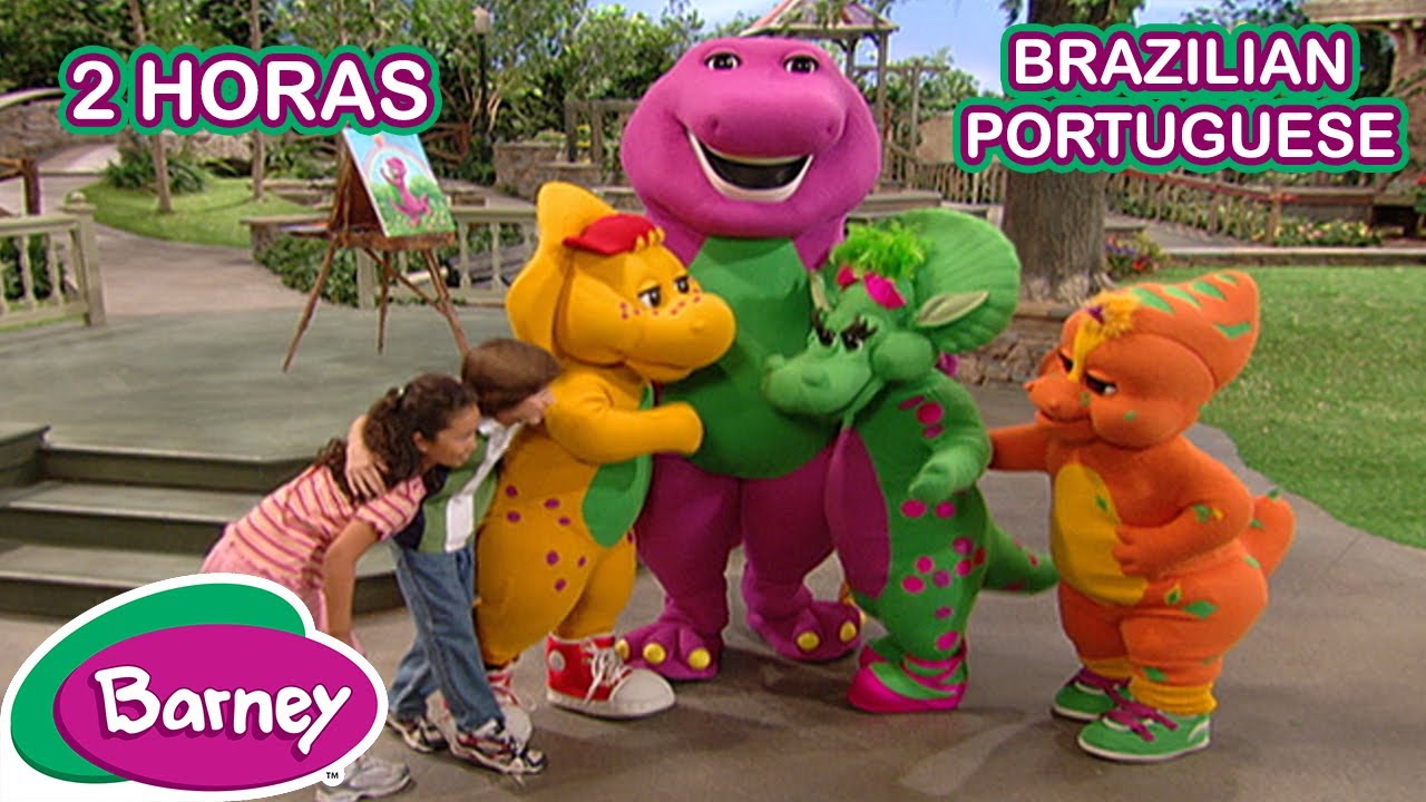 É assim que fazemos amigos | Músicas de amizade para crianças | Episódios completos | Barney