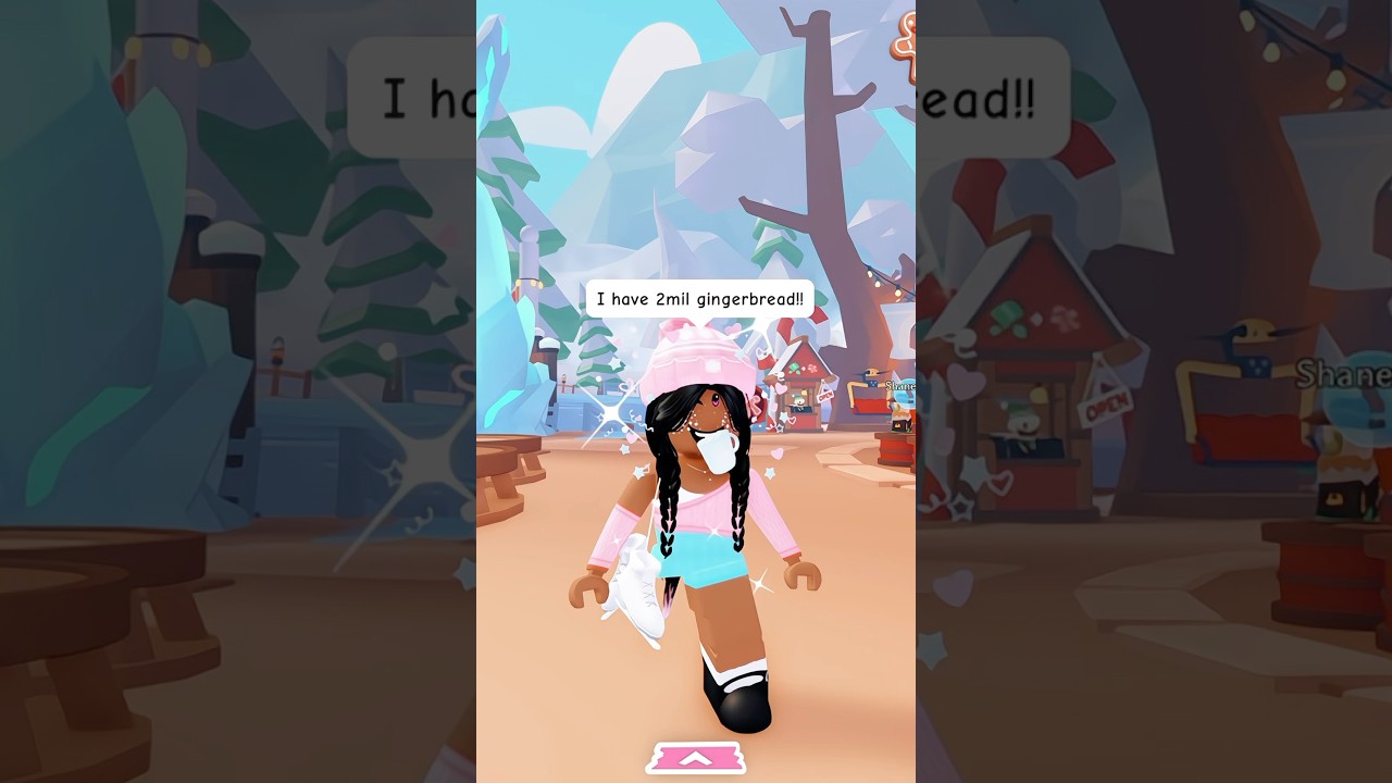 I need to grind more.. 🙁😔 #adoptme #relatable #gingerbread #fyp #viral #christmasupdate #preppy