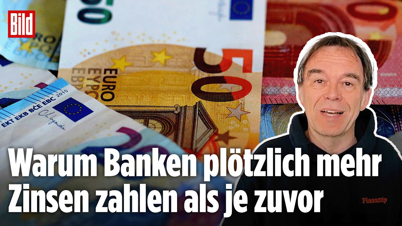 TAGESGELD-KONTO: So viel mehr Geld gibt es jetzt! Mehr Zinsen! | Vertraulich-Clips