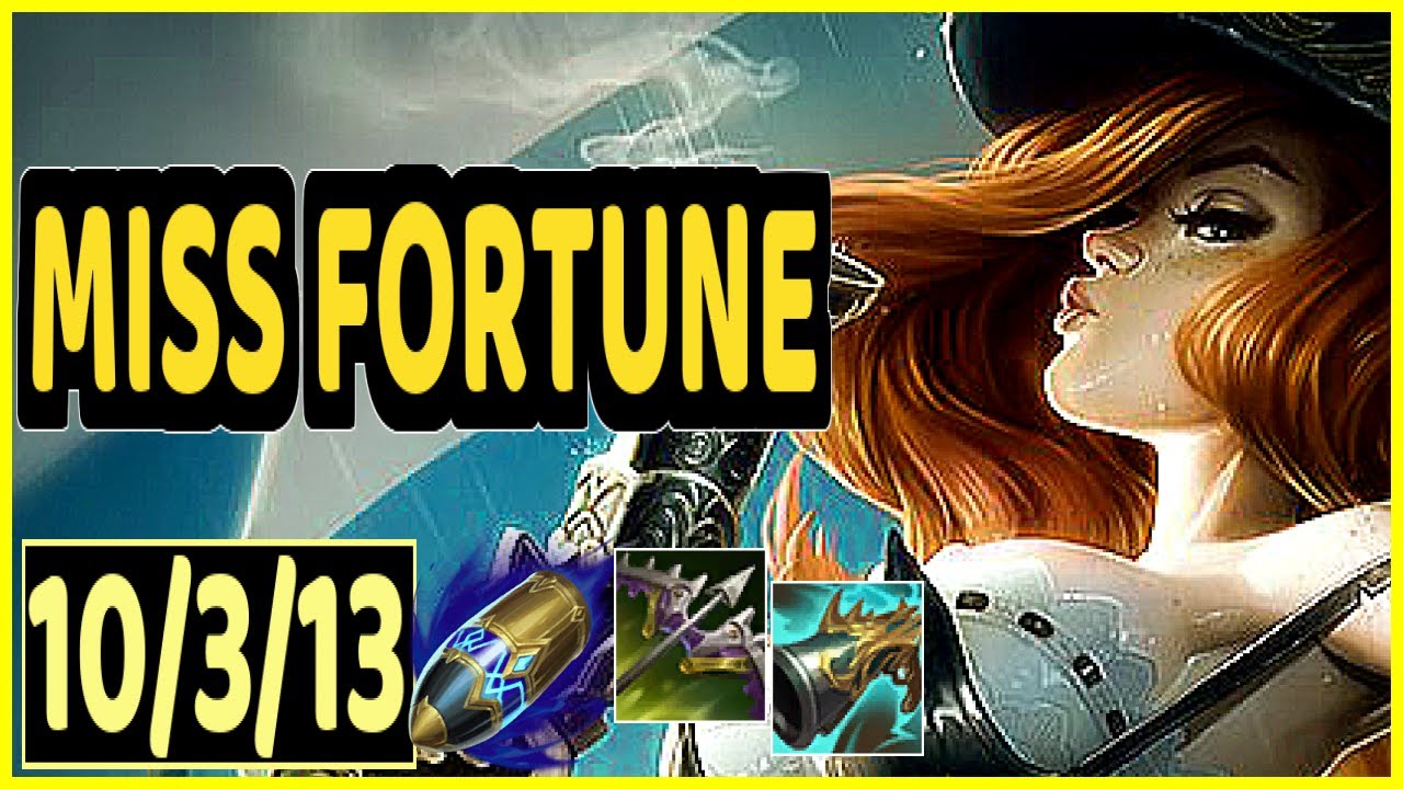MISS FORTUNE VS TWITCH - 10/3/13 KDA ADC GAMEPLAY