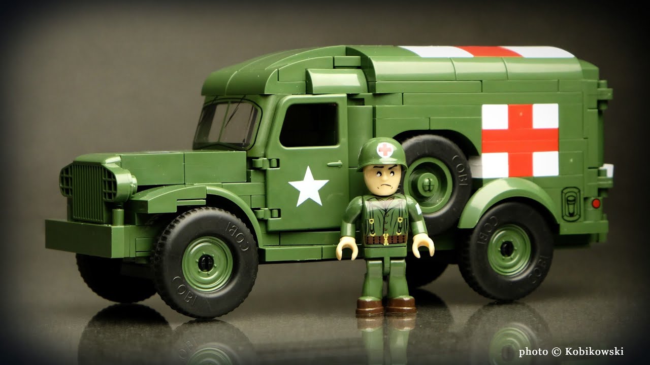 COBI 1942 Ambulance WC 54 (2257) - recenzja