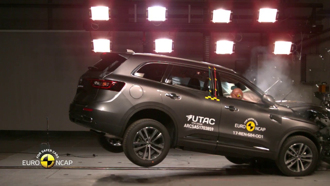 Euro NCAP Crash Test of Renault Koleos