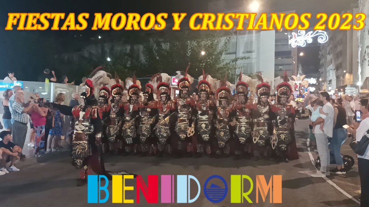 Benidorm Fiestas Moros y Cristianos 2023, 30 Septiembre 2023, Costa Blanca, Alicante, España