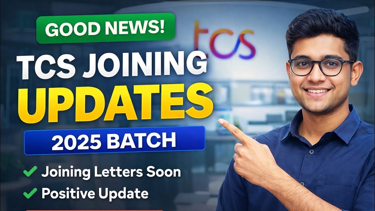Good News for TCS 2025 Batch 🎉 | Joining Letter Update | Latest TCS News #tcs #tcsjoining 