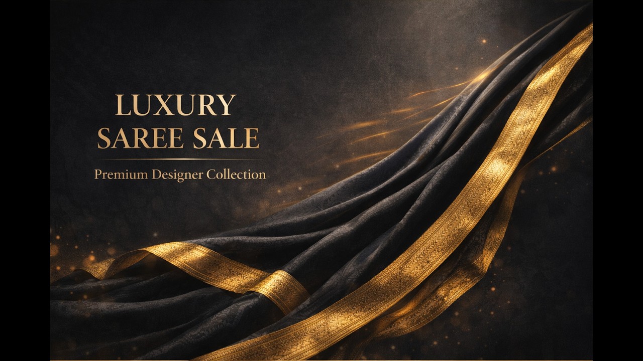 Luxury saree sale: Dau Ji Fashion is live