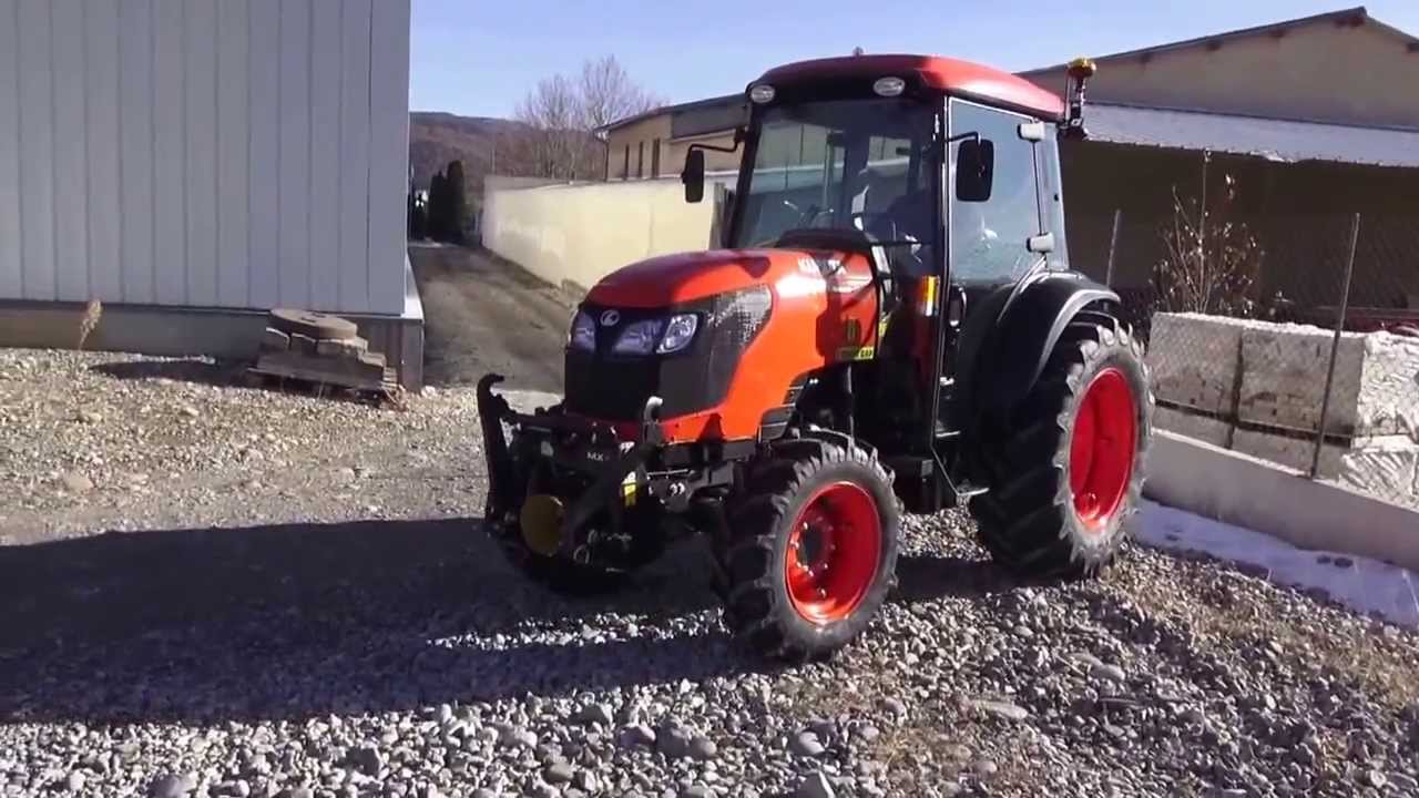 8540 DTN KUBOTA NARROW TREAD WITH CAB