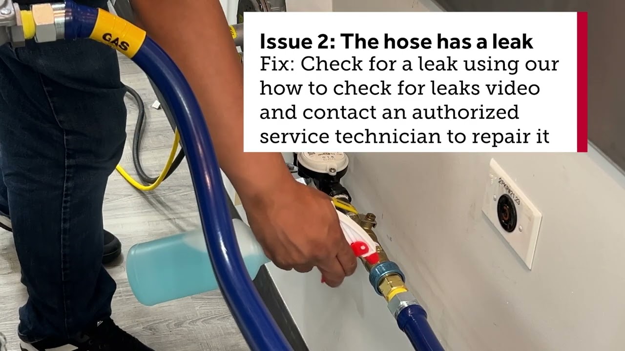 Dormont Gas Hose Troubleshooting Tips