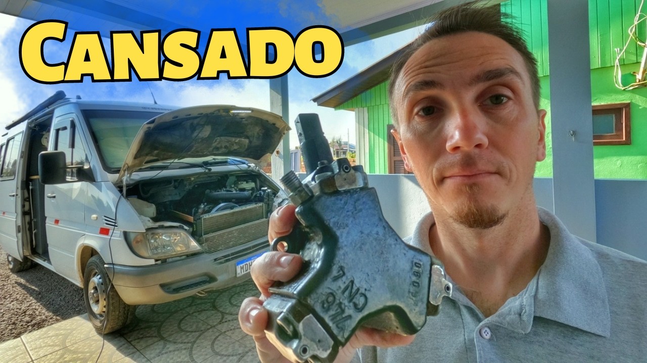 Não Imaginava que Motor Diesel Dava Tanto Trabalho - Sprinter 313