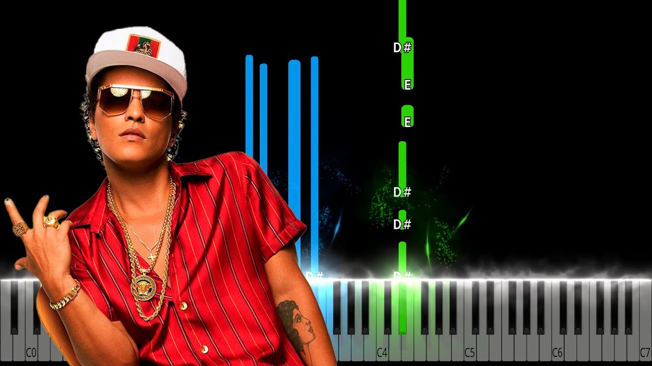 Bruno Mars - Talking To The Moon Piano Tutorial