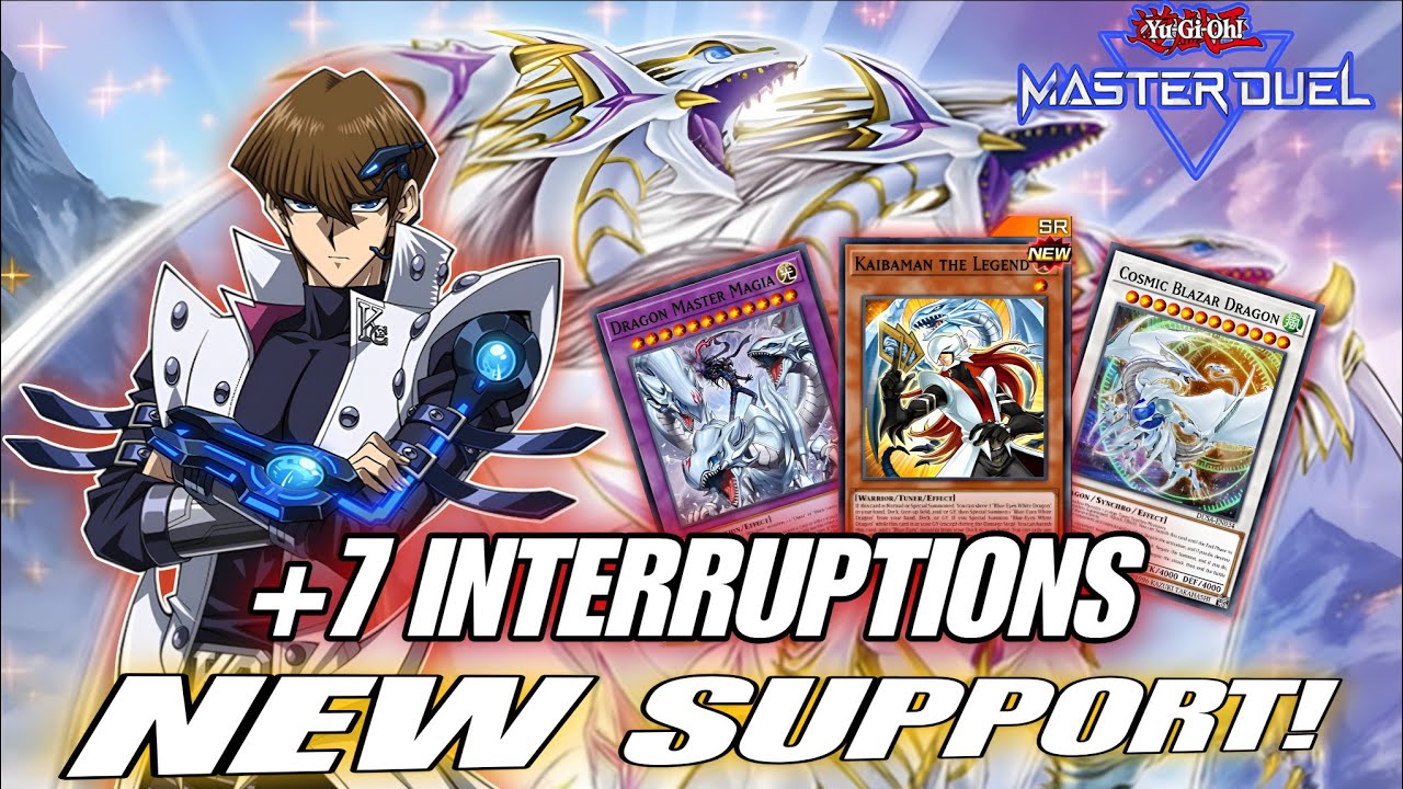 TOP KAIBAMAN COMBOS YOU NEED TO KNOW!🔥 BLUE-EYES MAGIA DECK | Yu-Gi-Oh! Master Duel
