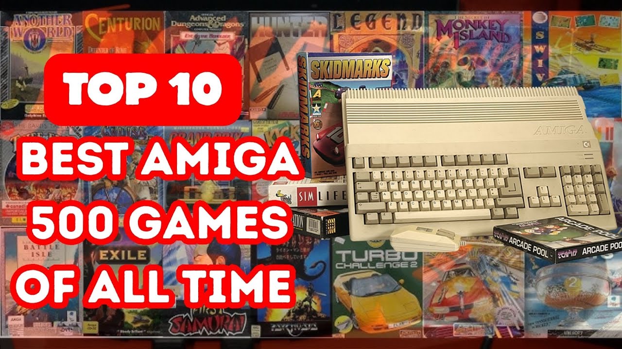 10 Best Amiga 500 Games of All Time | Best Commodore Amiga Classics 🕹️✨