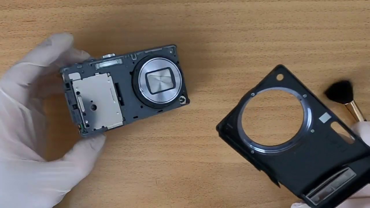 Panasonic Lumix DMC-TZ18 - ZS8 Reinigung Sensor und Objektiv Reparatur Dunkle Flecken entfernen
