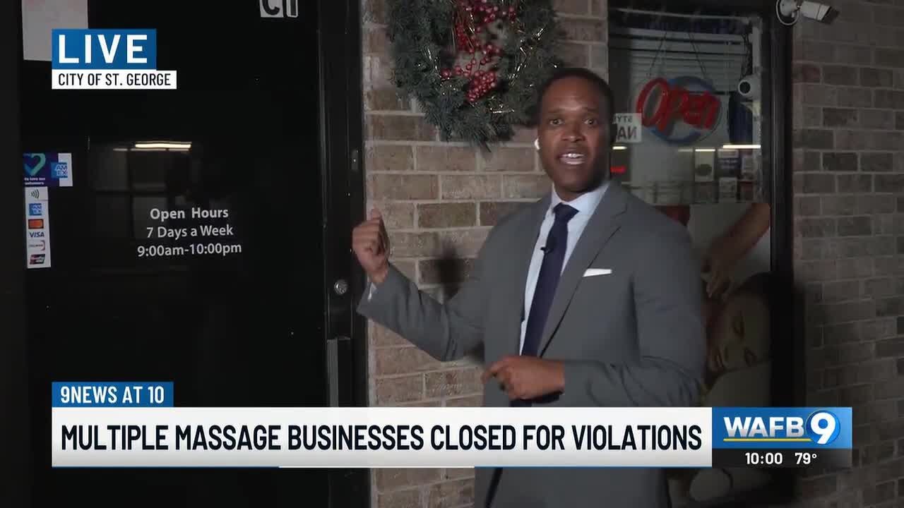 Several massage parlors shut down in St. George