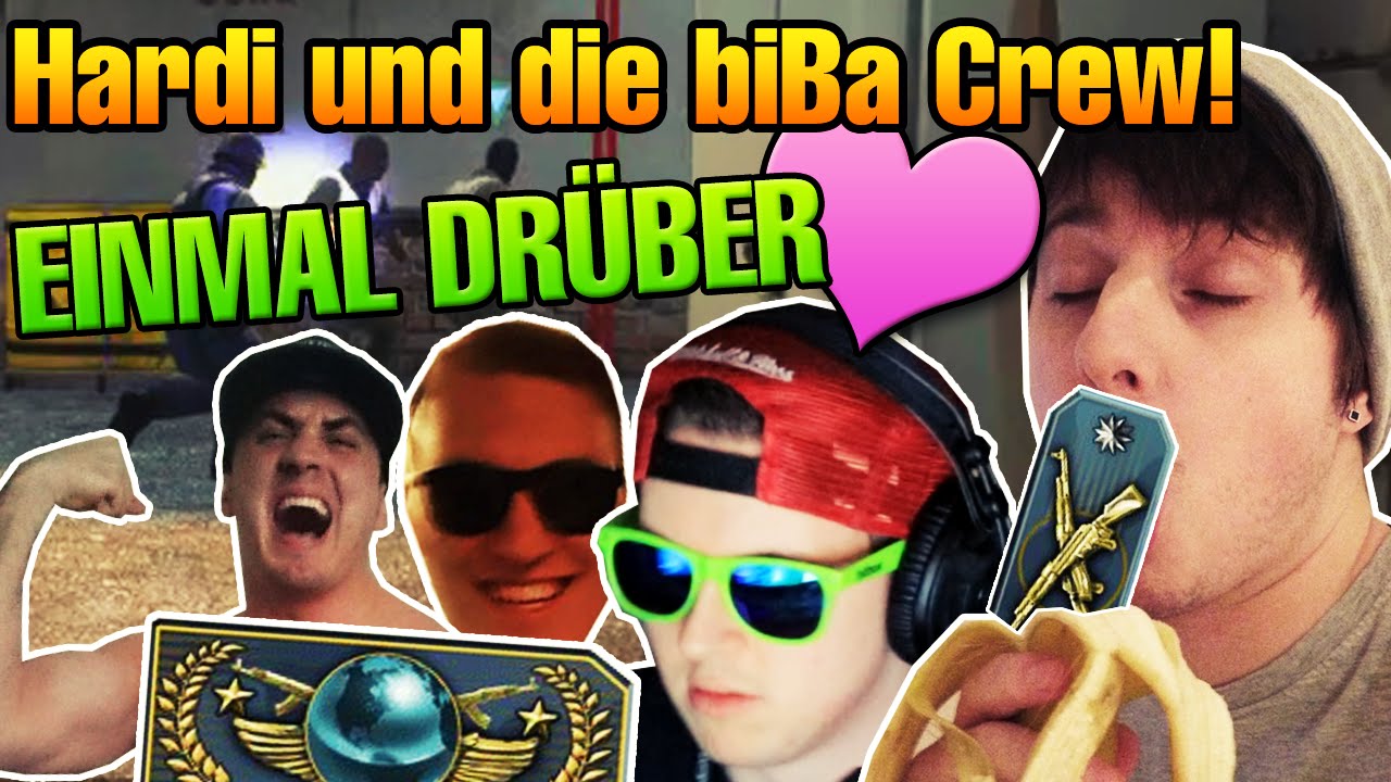 CS:GO Hardi zockt mit der biBa Crew! Einmal dr&uuml;ber b&uuml;geln bitte!