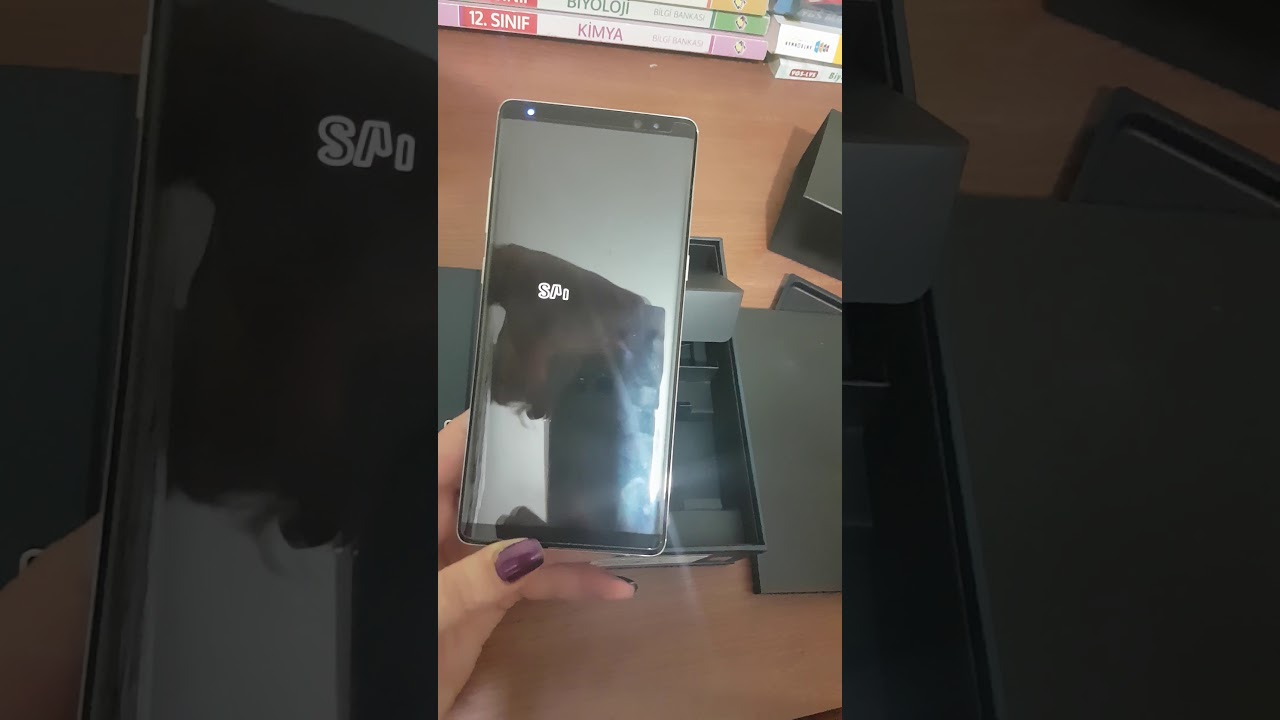 Samsung Note 8 Kutu Açılımı