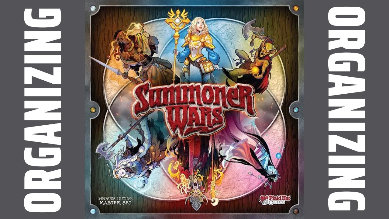 Organizing Summoner Wars Second Edition (All Content, Fully Sleeved, No Lid Lift) SideGame LLC